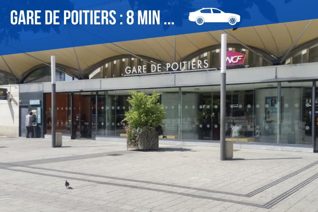 Studio Simplicien *Cosy* Plein Centre Ville De Poitiers *Tv* Wifi *Cafe* المظهر الخارجي الصورة